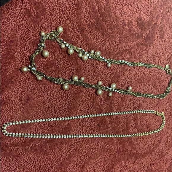 2 great J Crew layering necklaces